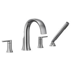 MOEN TS984 Doux  Two-Handle Roman Tub Faucet In Chrome