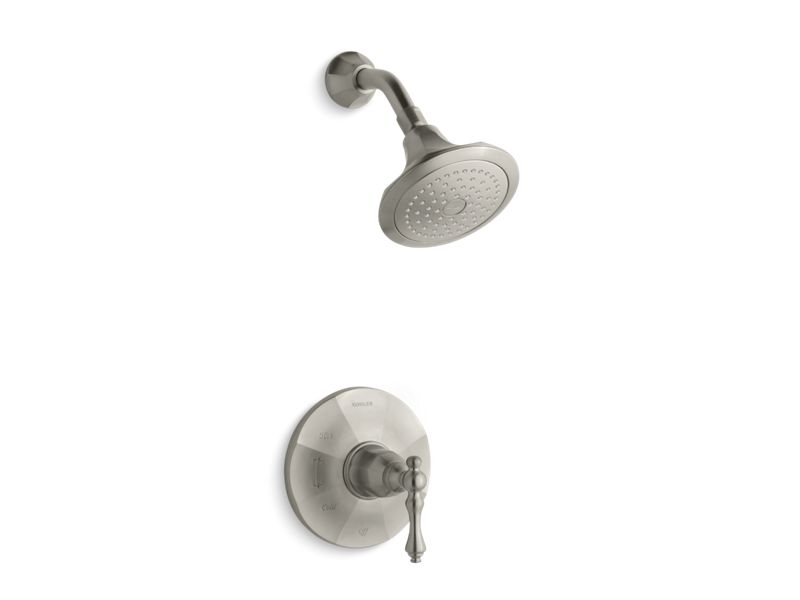 KOHLER K-TS13493-4 Kelston Rite-Temp shower valve trim with lever handle and 2.5 gpm showerhead