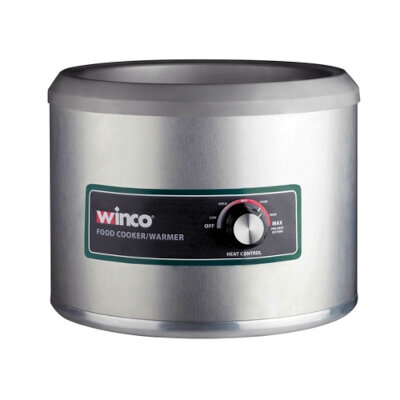 Winco FW-11R500 – Food Cooker/Warmer, electric, 12-1/2″ dia. x 9-5/8″H, round, wet operation