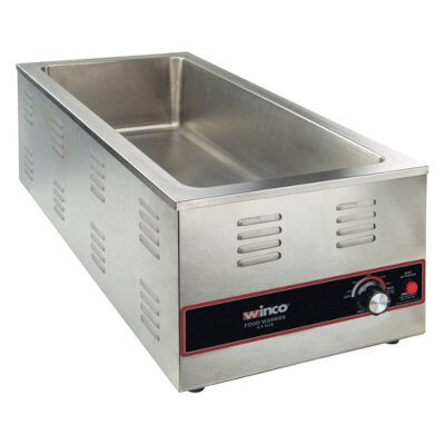 Winco FW-L600 – Food Warmer, electric, 14-5/8″W x 29-3/4″D x 10-11/16″H, wet operation