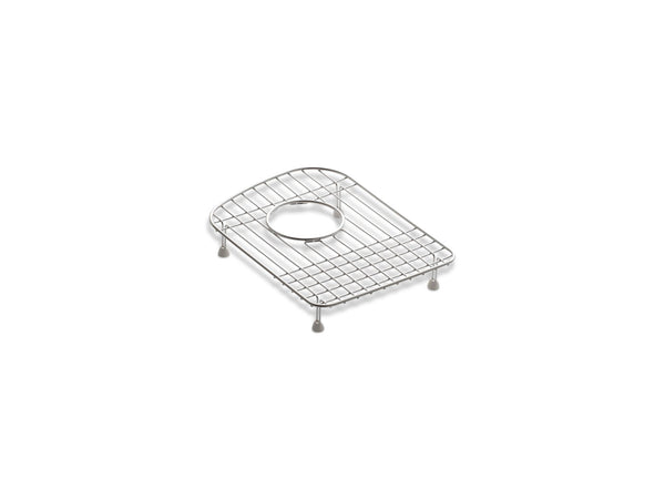 Woodfield® 9-1/2″ X 13″ Stainless Steel Sink Rack, For Left Bowl