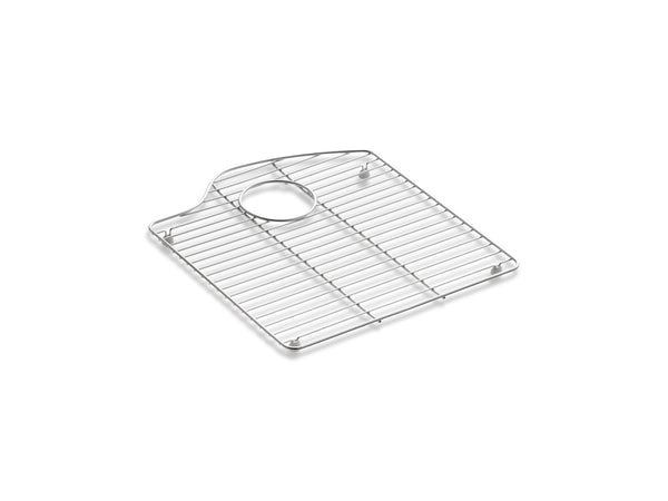 Wheatland® 15-5/16″ x 16-7/8″ stainless steel sink rack, for right bowl