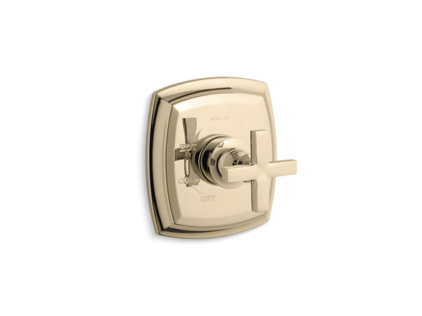 Margaux® Rite-Temp(R) valve trim with cross handle