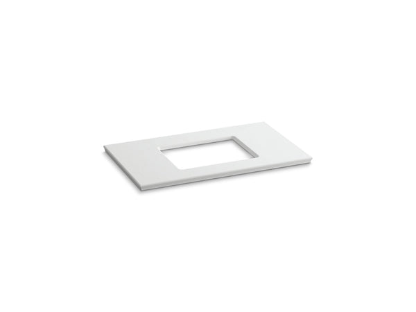 Solid/Expressions® 37″ Vanity Top With Single Verticyl® Rectangular Cutout