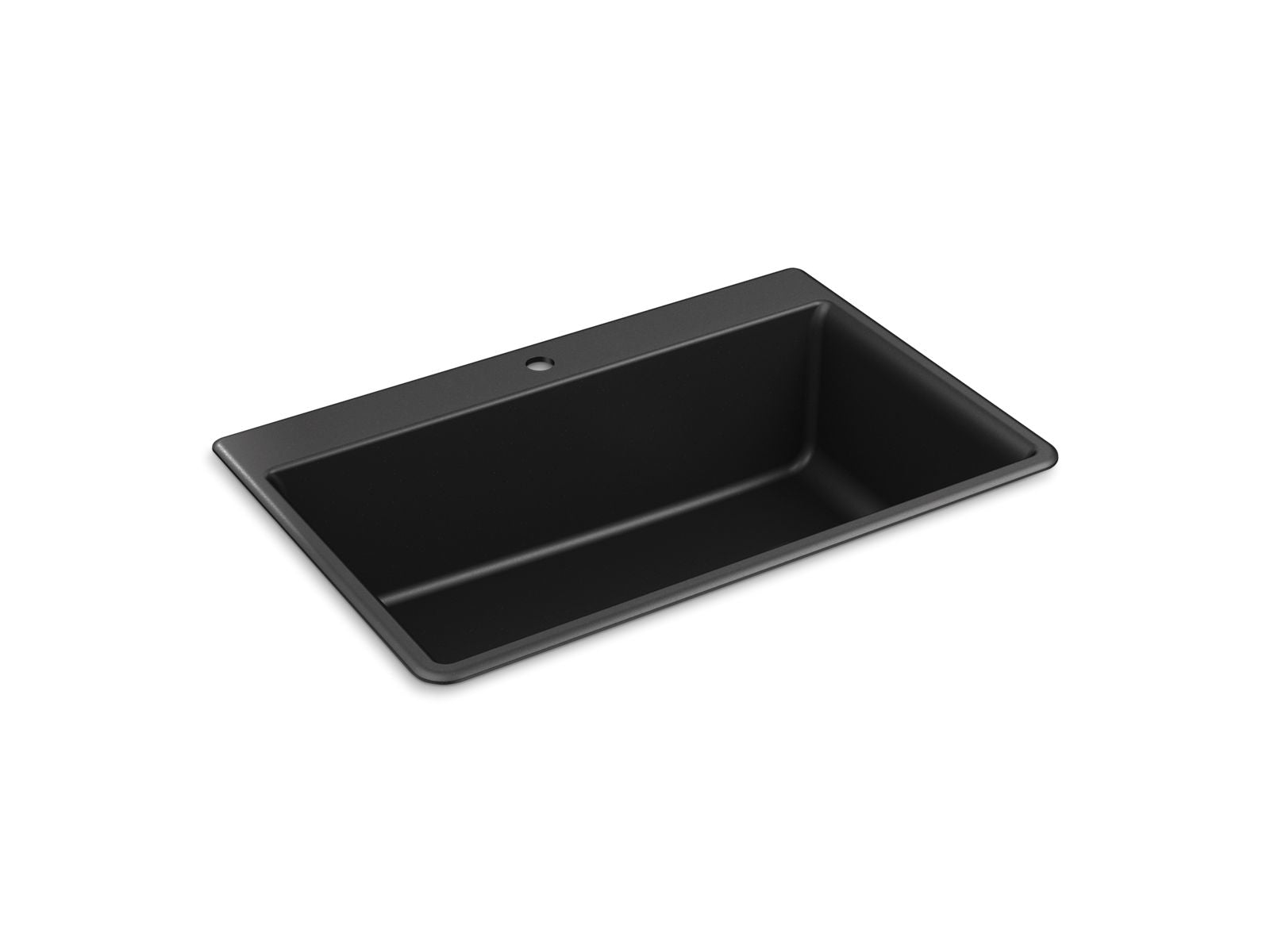 KOHLER K-8437-1 Kennon 33″ top-/undermount single-bowl kitchen sink